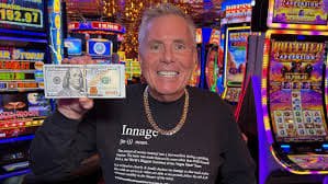 Casino Slots promotion offers displayed on a mobile phone screen